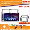 2K Android Car Radio For Toyota Land Cruiser Prado 150 2013- 2017 Multimedia Video Player GPS 4G Carplay Autoradio