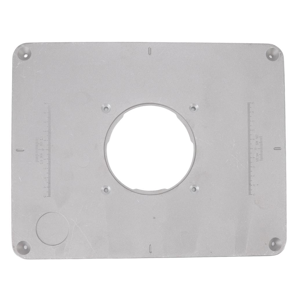 Frästisch Einlegeplatte Aluminiumlegierung 88 95mm Lochabstand 4 Löcher Oberfräse Klapptisch