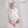 Manta Swaddle para Bebê 100% Algodão Classe A - Envoltório Antissusto para Todas as Estações para Recém-Nascidos
