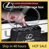 2026 Hot Interior Stickers Car Interior Seat Seam Organizer Door Storage Box Phone Card Bag For UX250h RX450h CT200h RX400