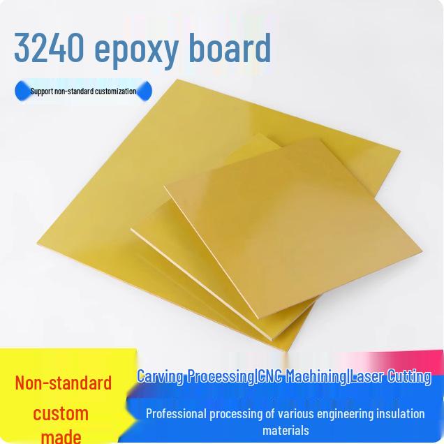 2mm Epoxy Fiberglass Insulating Board - Electrician Grade Bakelite Resin Board
