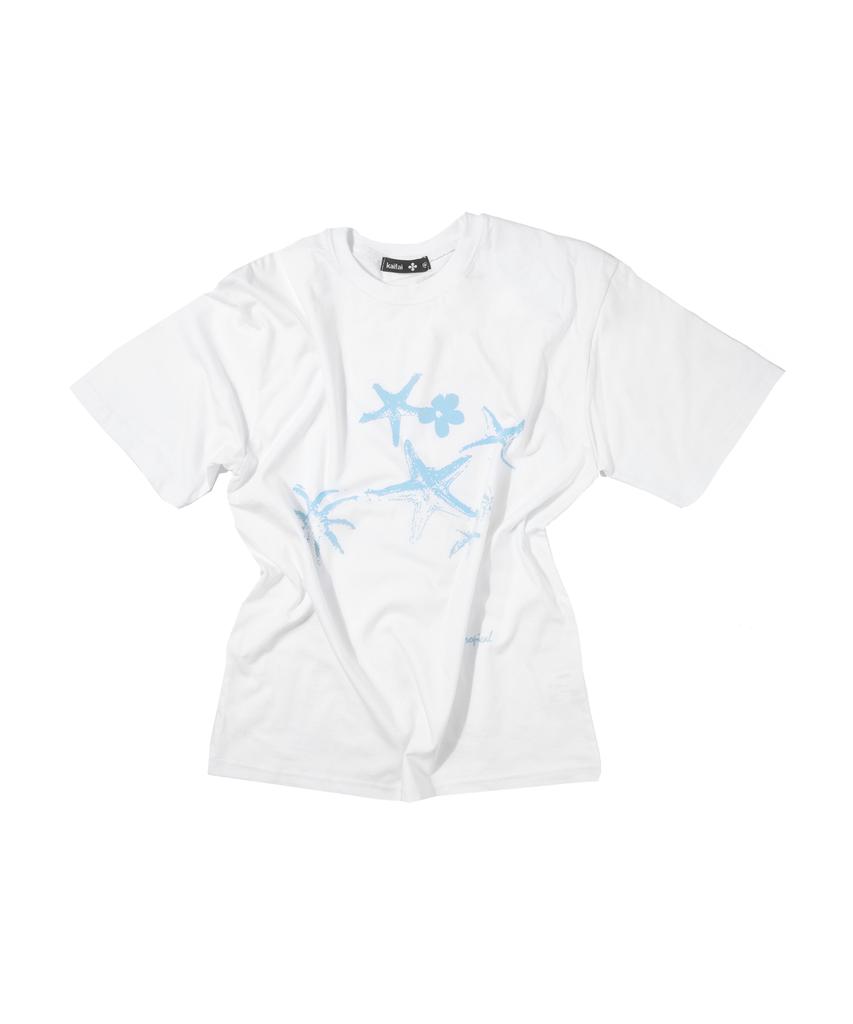 KAIFAI Osel Short Sleeve T-Shirt (White) K26Qb226