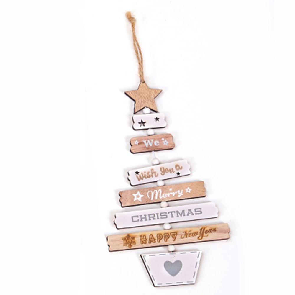

Christmas Tree Christmas Ornaments Creative DIY Holiday Xmas 22.5*13cm Decor Display Door Hanging Pendant Supply