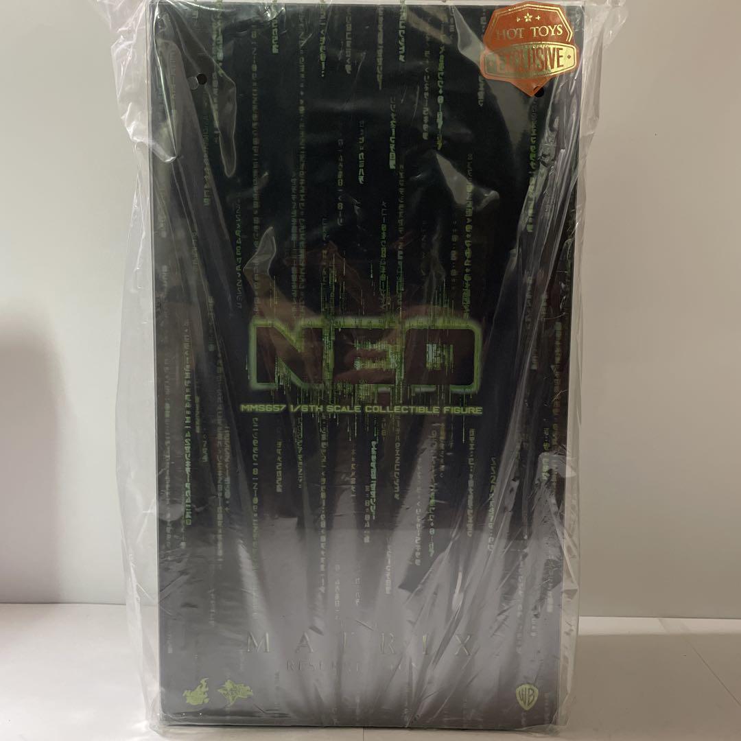 

[USED] Hot Toys Matrix Resurrection Neo 1/6 Scale Figure, Toy Sapiens Exclusive
