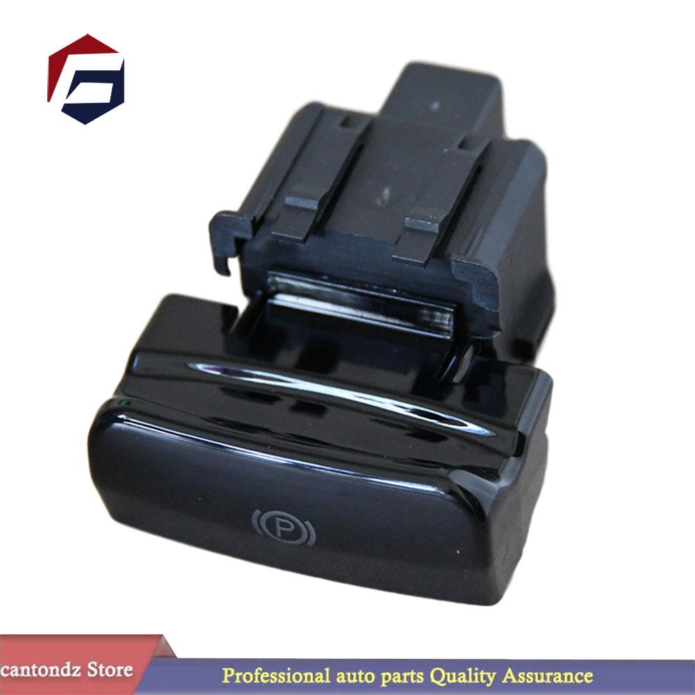 Car Parking Switch Bright Surface Electronic Handbrake Parking Brake Button Switch 470703 for Citroen C4 II Picasso