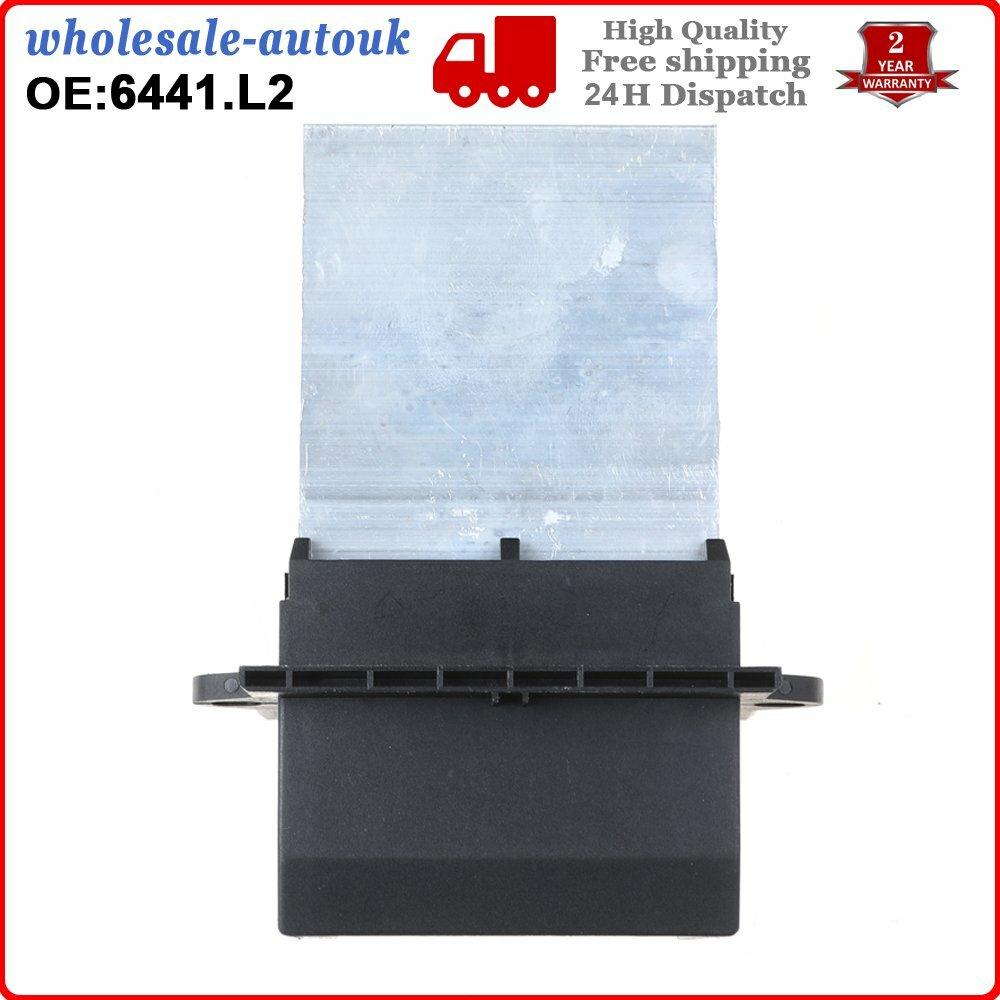HEATER BLOWER MOTOR RESISTOR FOR PEUGEOT 207 406 607 Citroen C5 C3 C2 6441L2