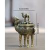 Metal Small Incense Burner Household Indoor Auspicious Cloud Incense Burner Small Pot Incense Burner 7