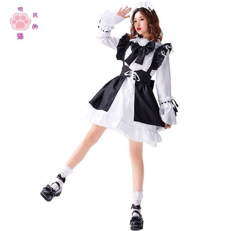 Daily Cute Maid Dress Maid Boss Maid Dress Full Maid Dress