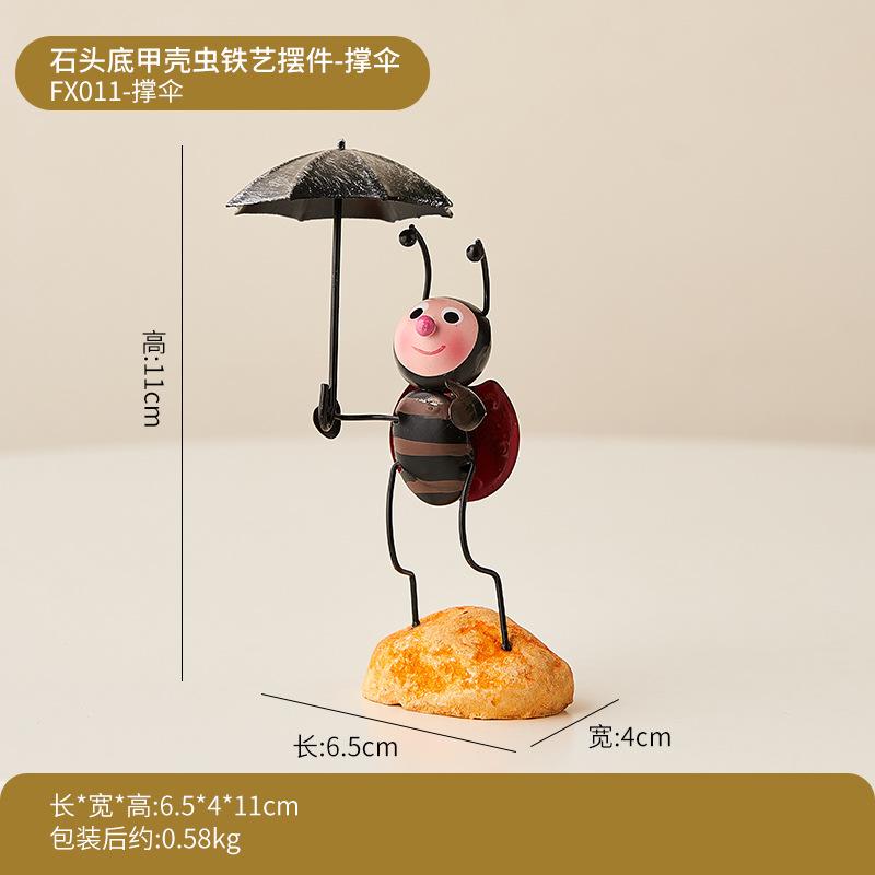

Cute Beetle Desk Decor, Trendy Charming Home & Office Decor, Resin Stress-Relief Miniature Art, Eco-Friendly Gift for Kids