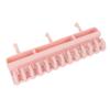 Hair Extension Holder for Styling Silicone Hanging Wig Stand 13 Hooks Suction Cup Wall Mounted Braid