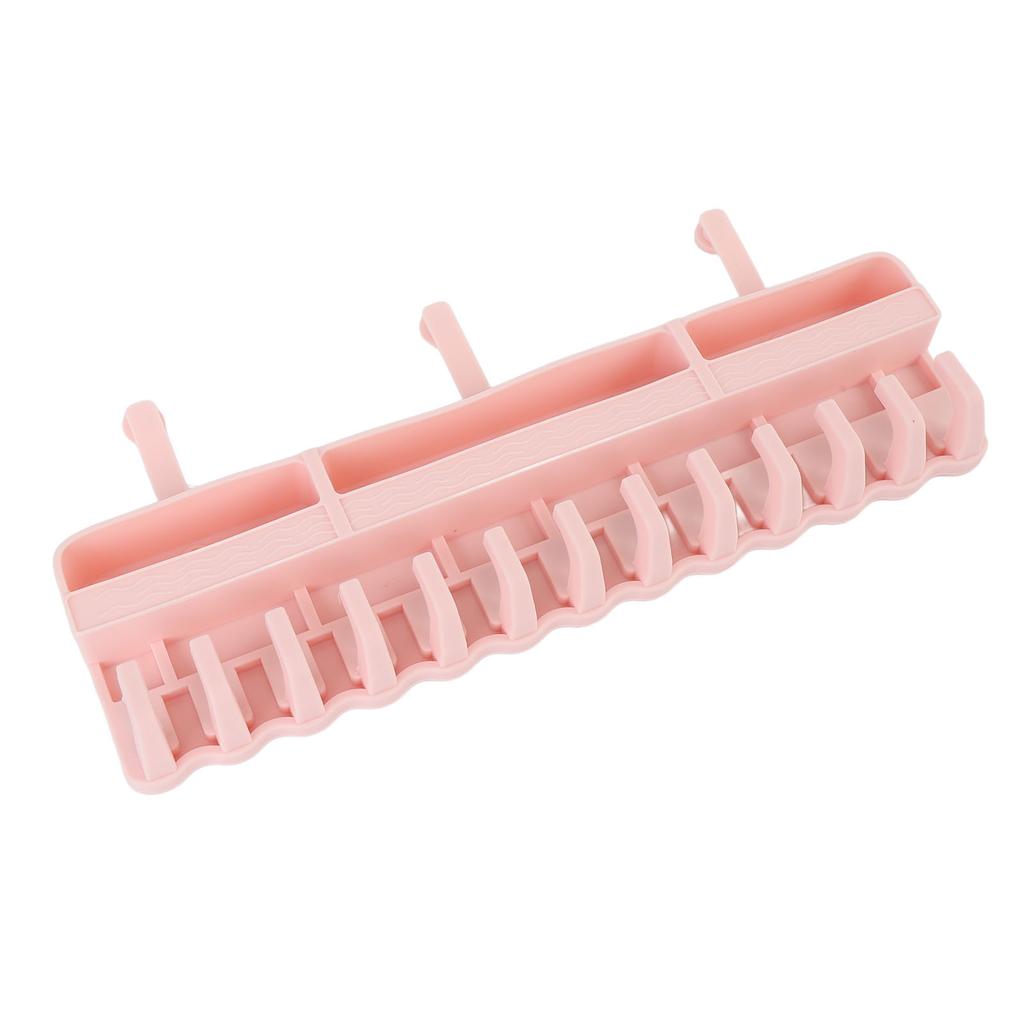 Hair Extension Holder for Styling Silicone Hanging Wig Stand 13 Hooks Suction Cup Wall Mounted Braid