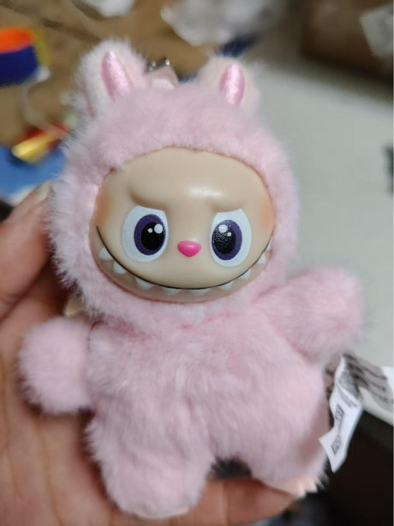 In Stock: Fast Shipping Fabric Doll Keychain with Vinyl Face - Blind Box Plush Figure