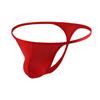 Ice Silk Underwear Low Waist Thongs Men Sexy Briefs Sexy Style Solid Color