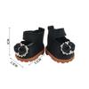 Accessories 3.5*2.3cm Doll Shoes PU Material Leather Material Leather Shoes 17cm Size Bow Tie Design Doll Shoes Gift