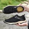 Fashion New Low-Top Lace-Up Hiking Shoes for Men Outdoor Hiking Shoes Travel Casual Shoes Breathable Treking Footwear Non-Slip Sneakers