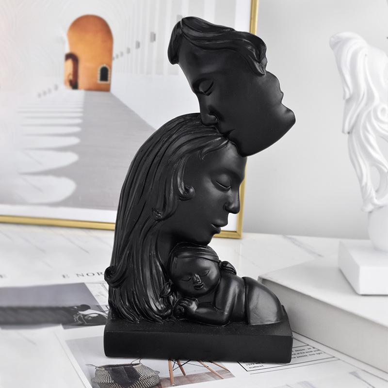 Elegant Resin Ornaments for Home, Office, or Bookshelf Display