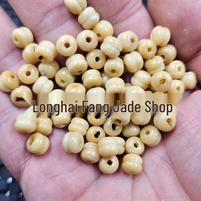 Dragon s Back Bodhi Bamboo Lantern Loose Beads - Lu Lu Tong Handmade Jewelry Accessories Color Variance