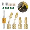 Professional R410A Adapter for Air Conditioner Hose 5/16inch SAE Female to 1/4inch SAE Male Accessories