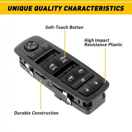 Master Power Window Control For Switch 2011 2012 2013 2014 Dodge Charger 4-Door