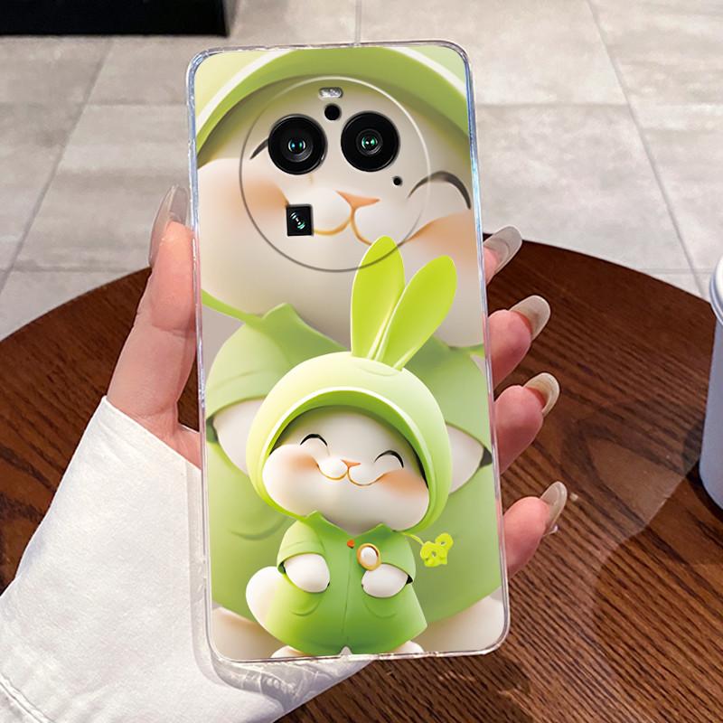 Casing For Oppo Find X6 Pro / X6 5G Luxury Dragon Cute Cool Boys Girls Transparent Soft TPU Phone Case Clear Silicone Back Cover