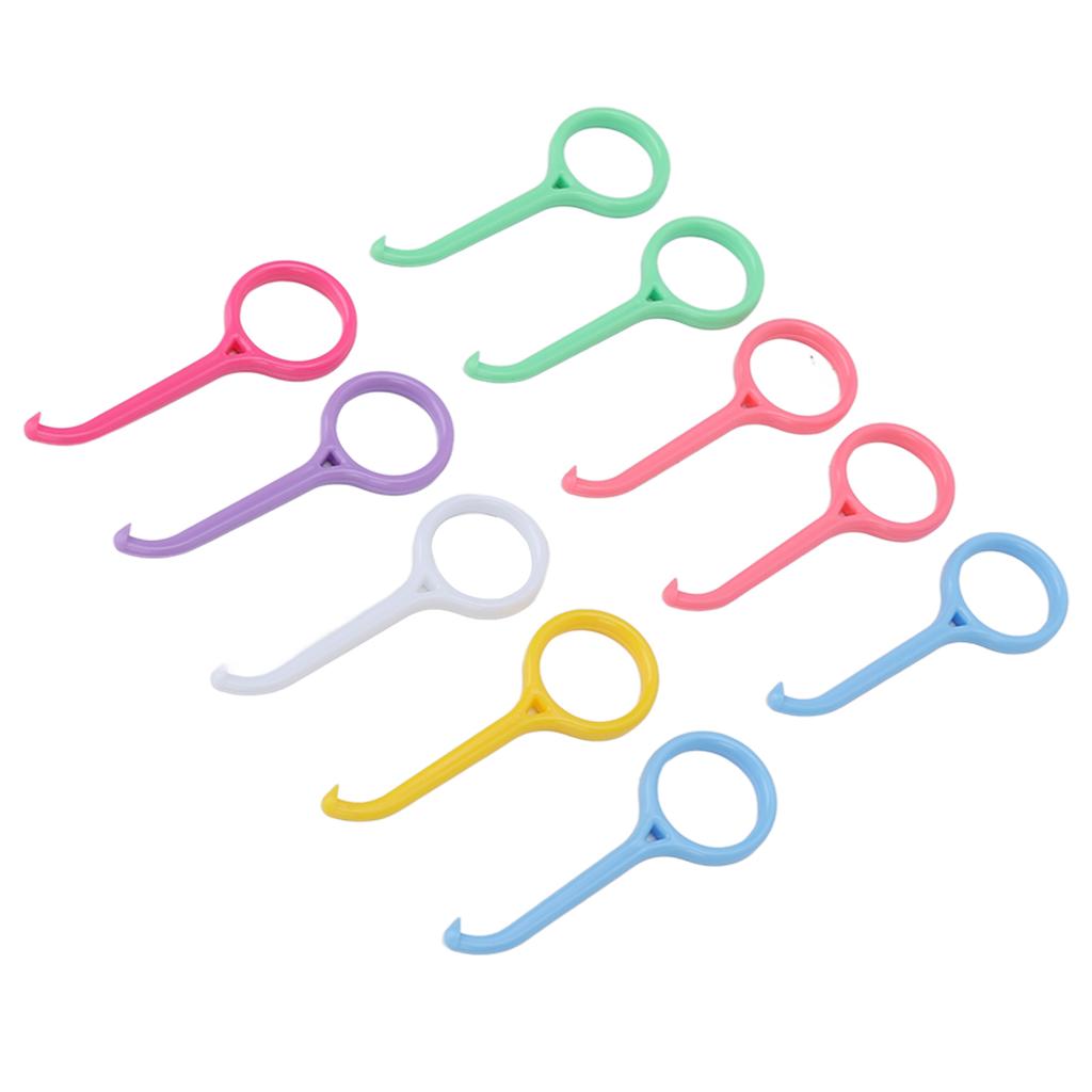 10 ks Nástroj pro vyjímání alignerů Malá velikost Snadno se vejde Péče o ústní dutinu Odstraňovač zubních rovnátek a retainerů