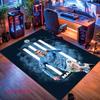 Haaland Football Carpet Rug for Living Room Bedroom Home Sofa Decoration,Kids Play Nonslip Floor Mat