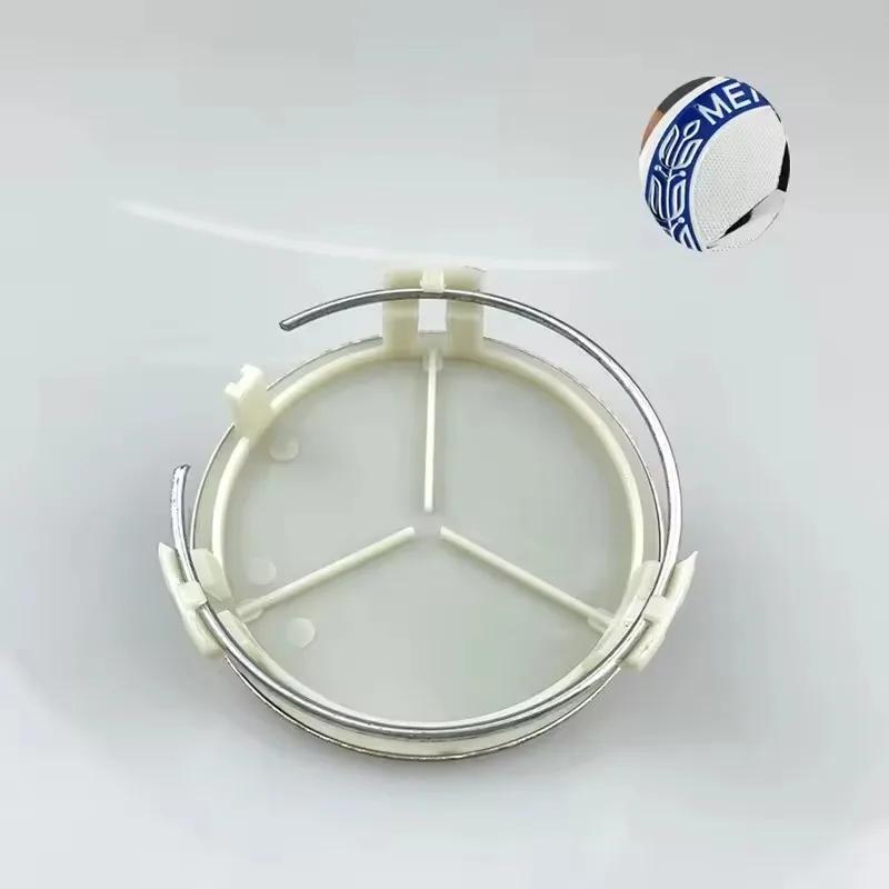 

4Pcs 75mm Car Wheel Center Logo Hub Cap For Mercedes Benz C207 C218 A207 C117 CLA CLS E Class W212 S212 X166 W176 W205 W246