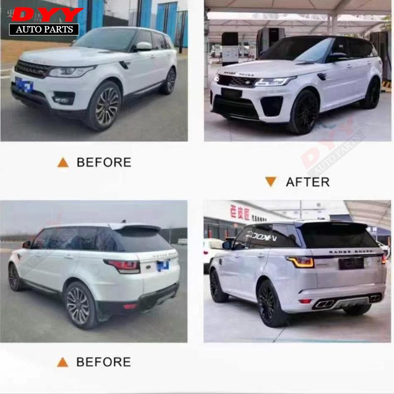 Compatible Kit for Upgrading Old Range Rover Sport Rear LED Taillights to New Model Body