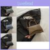 Elegant Women's Casual Pu Handbag Stylish Solid Color Small Square Bag For Fall