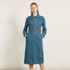 Belted Denim Pocket Dress B5f8o635