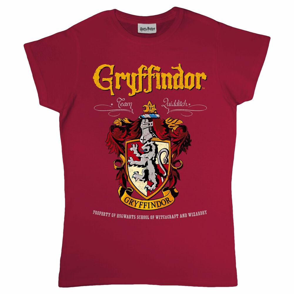 

Harry Potter Gryffindor Crest Fitted T-Shirt Merchandise