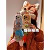 Cute three-dimensional ears Q version embroidery Judynik Apple 17promax/16/15/14 anti-drop phone case 13