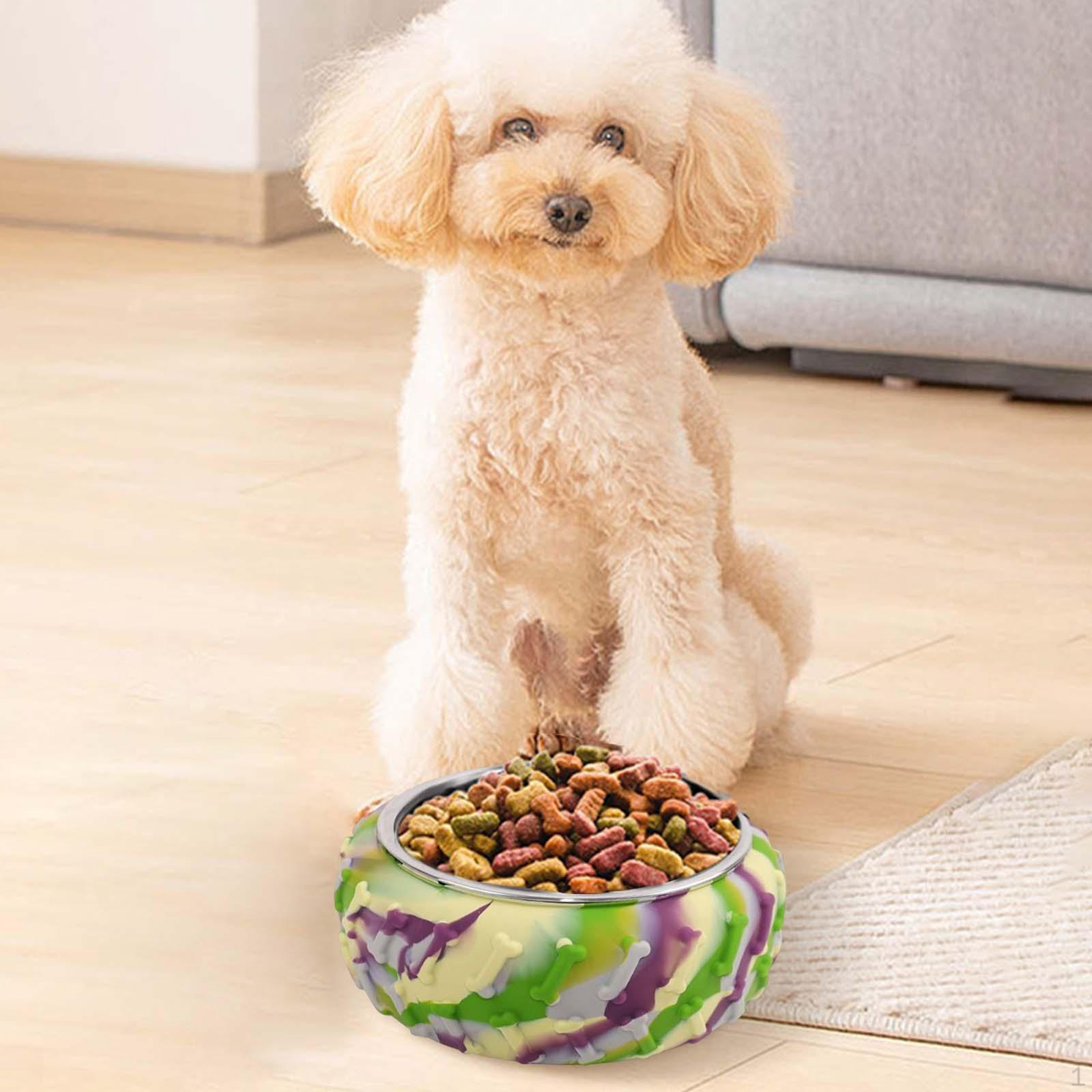 Миски для кошек, Миски для домашних животных Питьевая Еда Кормушка Миска для собаки Camo