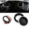 For BMW 1 2 3 4 5 6 7 Series X1 X5 X6 F20 F30 F10 F07 E60 E90 E70 IDrive Car Multimedia Big Knob Covers Button Trim Control