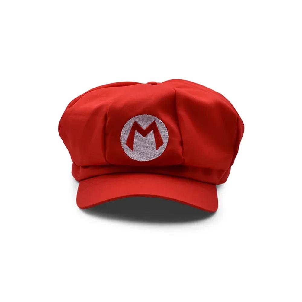 Super Luigi Bors Cosplay Anime Hat Kawaii Colorful Cap Halloween Party Costume Accessory Ideal Christmas Gift