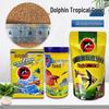 Cibo Tropicale Micro-Granuli Dolphin per Pesci Rossi Ornamentali Piccoli