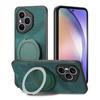 For Honor 400 Pro 5G (Global) Phone Case with Rotating Kickstand Stress Relief Retro Leather Back Cover