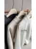 Women's Slim Fit Long Sleeve Soft Half-High Neck Base Layer Top - Versatile New Autumn Winter Style.