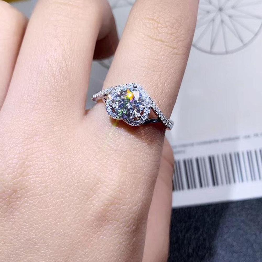 Neue Herzringe für Frauen 2022, Verlobung, Hochzeit, neue Ringe, Hochzeitstag, Liebesgeschenk, modischer Luxusschmuck