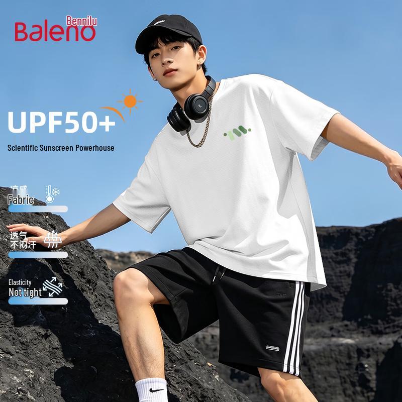 Baleno Men s Ice Silk Short Sleeve T-Shirt L