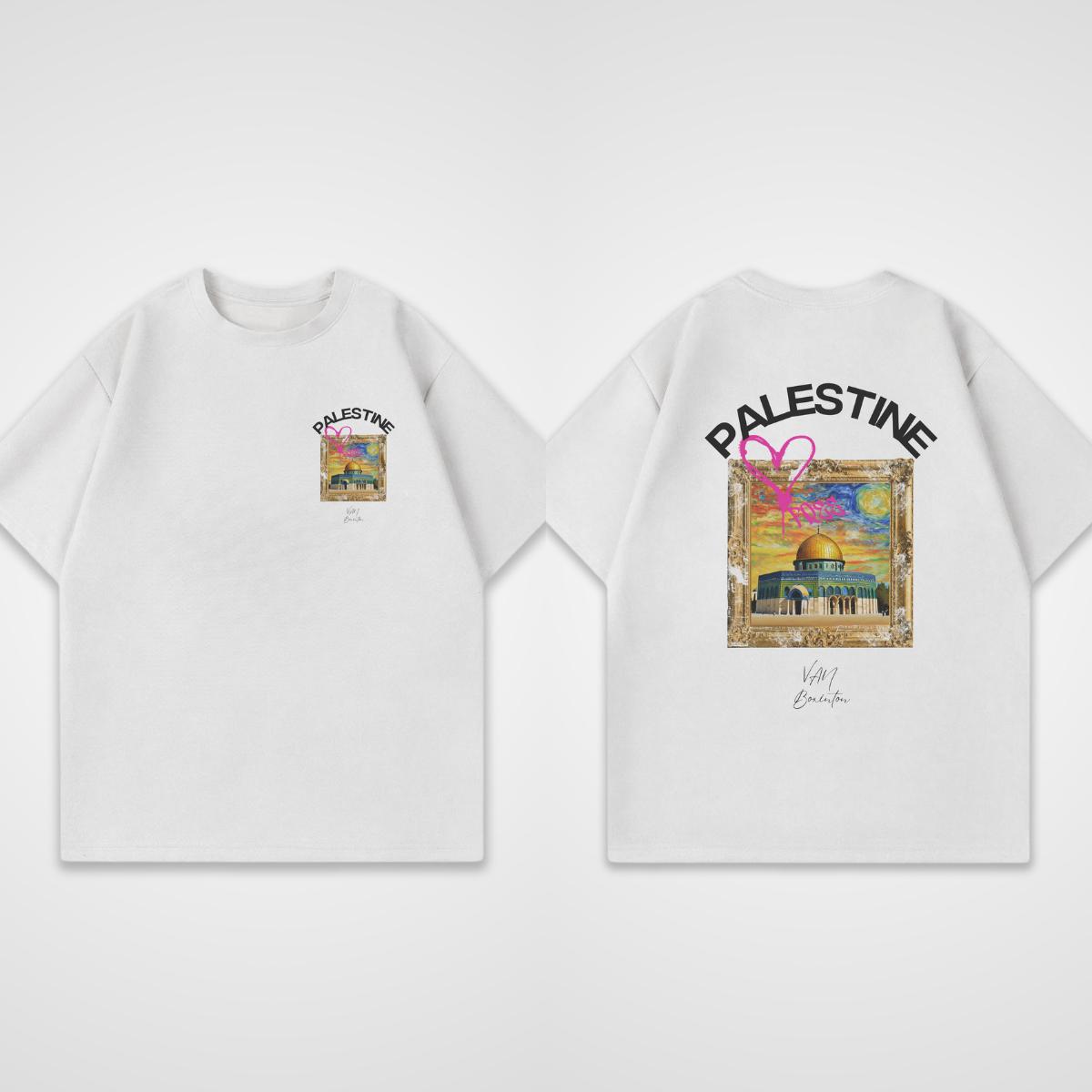 

Летняя хлопковая палестинская оверсайз футболка для мужчин и женщин, повседневная, свободная, высокое качество, модная, женская, мужская, с коротким рукавом, с круглым вырезом, топ, одежда 4XL