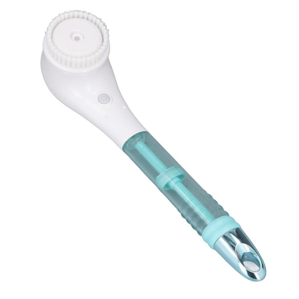 Electric Body Brush with Handle IPX6 Water Resistant Automatic Scubber Shower Brush Cleansing Bath Brush