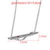 Fashion Classic Minimalist Anime Periphery Necklace Pendant Ornament Cross Flute Choker Pendant Necklace For Women Fine Jewelry