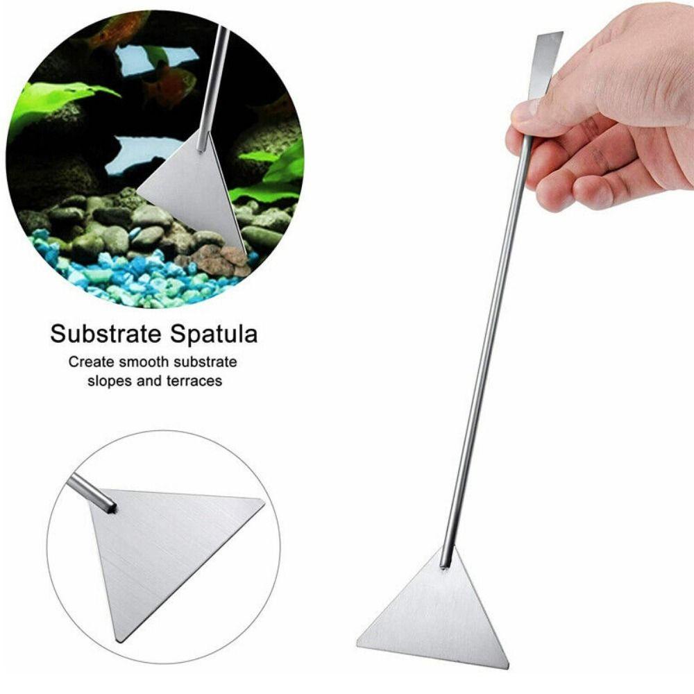 Tank Shovels Trim Tool Tweezers Scissors Cleaning Tools Plants Wave Scissors Aquarium Tools Kit