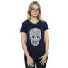 Disney Womens/Ladies Tinker Bell Skull Cotton T-Shirt