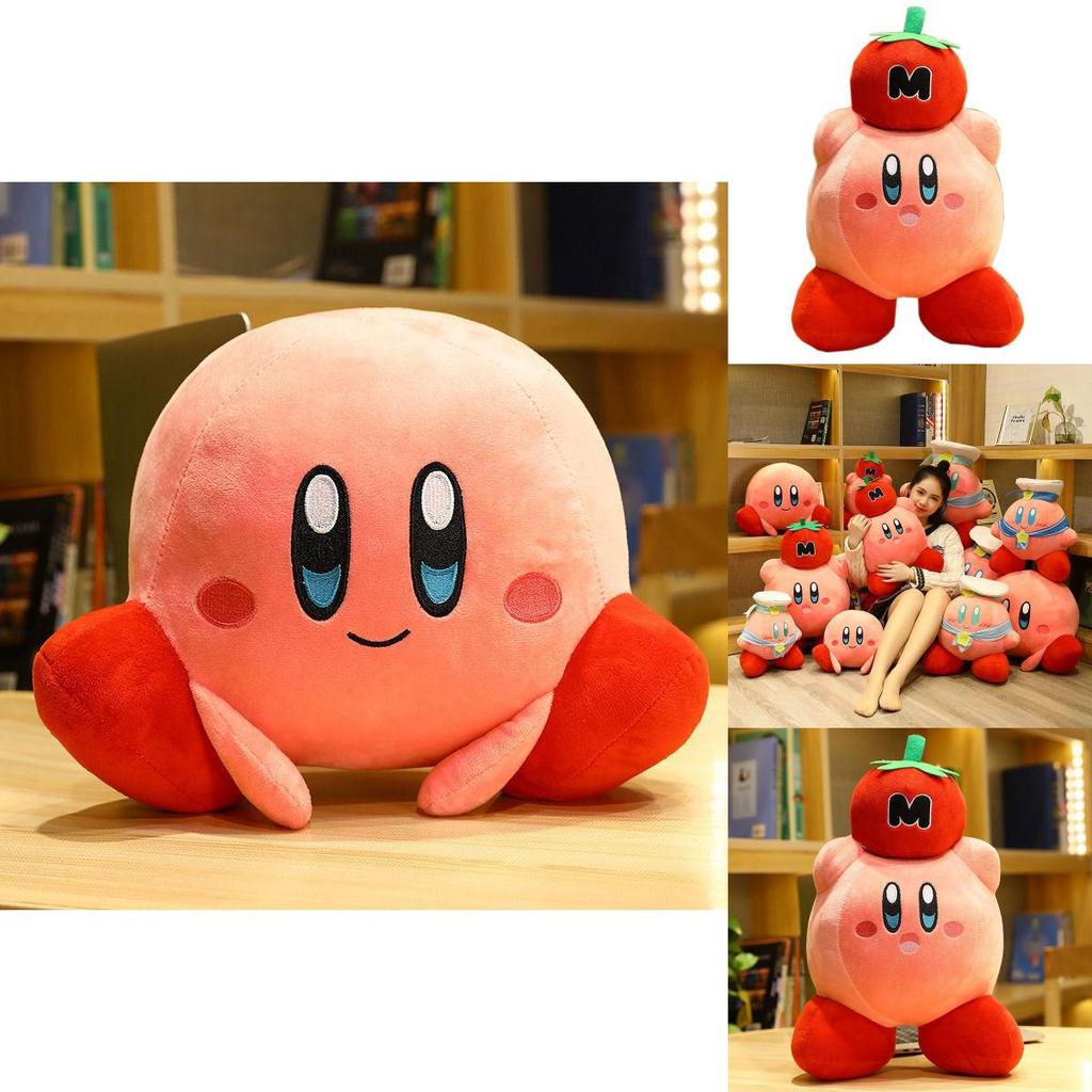 Adorably Soft 32 Cm Kirby Adventure Chef Strawberry Plush Dolls For Kids And Collectors