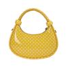 Borsa a Pois Piccola, Borsa Quadrata Piccola alla Moda a Tracolla, Borsa a Mano a Forma di Ravioli