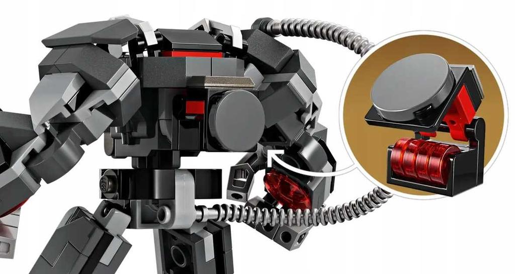 76277 - Lego Supereroi - Armatura Meccanica di War Machine