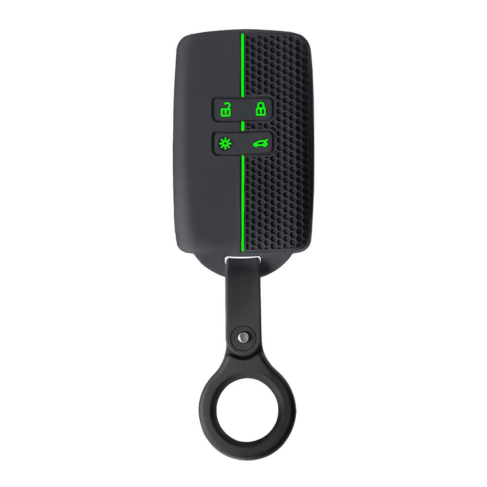Silikon Smart Fernbedienung Autoschlüssel Hülle Abdeckung Fob Für Renault Captur Koleos Kadjar Arkana Megane Dacia Duster Sandero Stepway