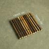 1PC Table Mat Unique Tea Cup Mat Natural Sushi Decorative Plate Tea Ceremony Pattern Color Natural Random